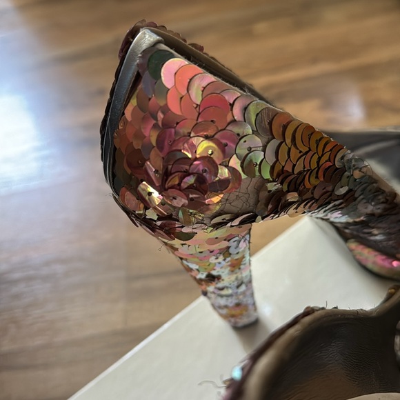 Miu Miu sequin platform heels Size 37 - Picture 10 of 14